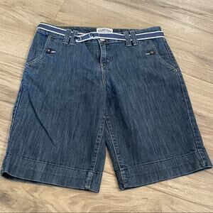 Levi’s Bermuda blue jean shorts size 14.